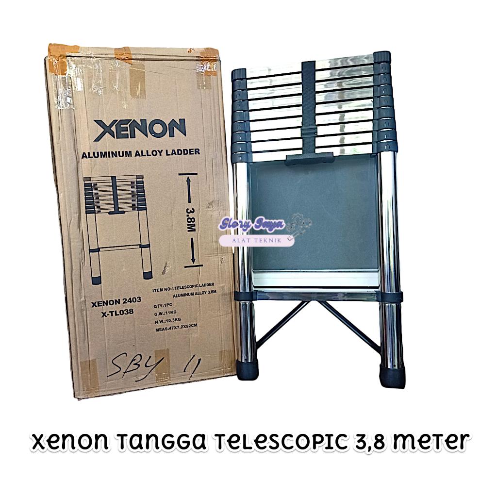 Tangga teleskopik 3,8 meter Xenon