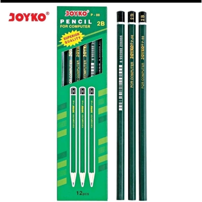 

pensil joyko 2b 12 pcs pensil kayu pensil untuk komputer