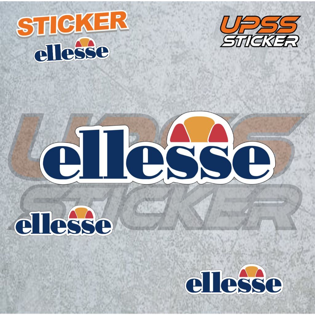 

Stiker Sticker Elesse Case Phone Logo Brand Band Aesthetic Journal Clothing Basic Casing Striping Tempel Label Merk Dinding Graftac Vinyl High Quality decal