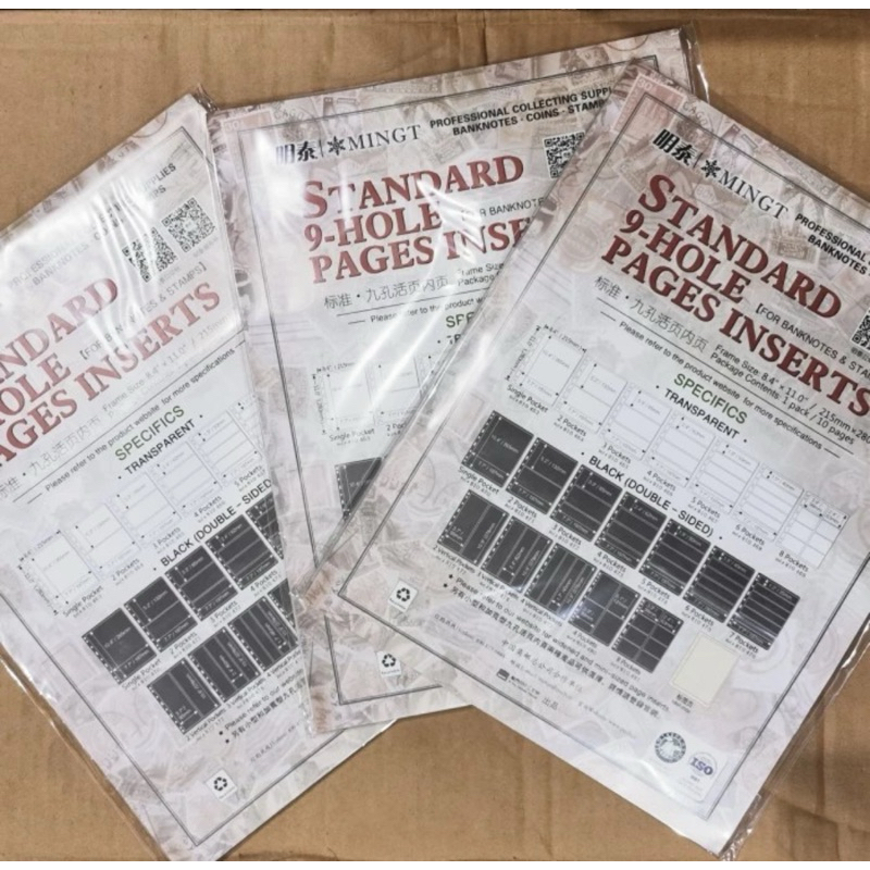 

Refill Album Mingt Kertas, Perangko, Koin, Photocard - Standard Sekat 2
