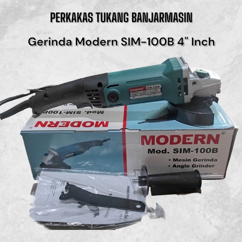 GERINDA MODERN SIM 100B - Gurinda Tangan Modern 4" Inch Banjarmasin
