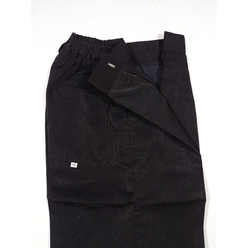 CELANA FORMAL ANAK LAKI LAKI 13 TAHUN SEKOLAH HITAM PANJANG CELANA ANAK KARET PINGGANG 3 TAHUN