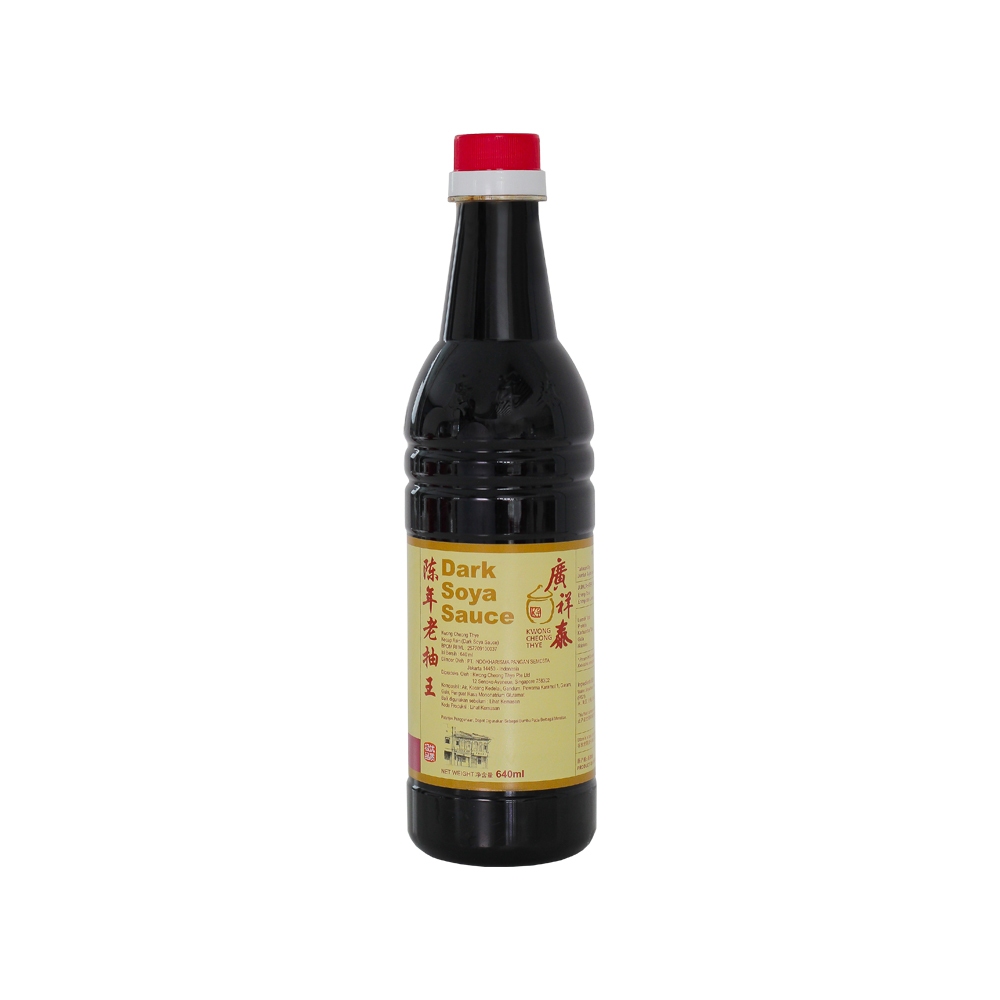 

Dark Soya Sauce Superior "Kwong Cheong Thye" / KCT Sauce / Kecap Asin 640ml