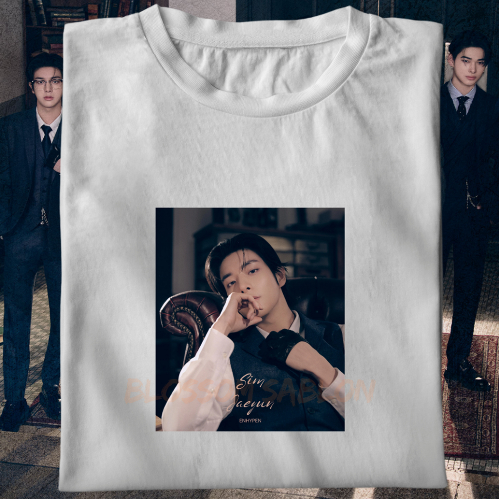 Kaos Jake Memorabilia / Katun Combed 24s Jungwon Heeseung Jay Jake Sunghoon Sunoo Ni-ki Enhypen Enge