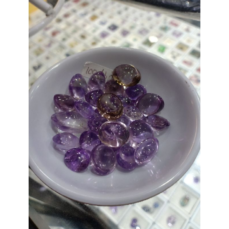 batu kecubung Kalimantan Natural