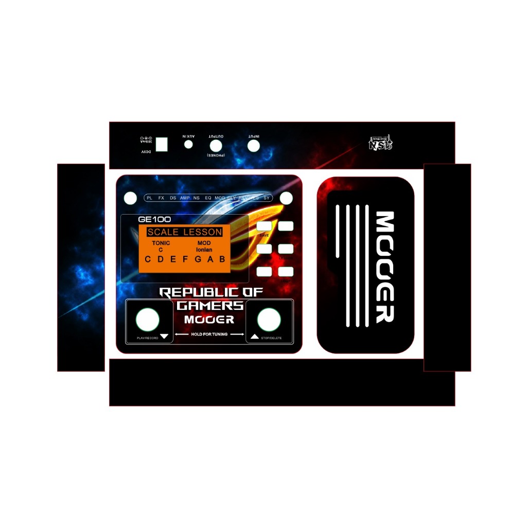 DECAL GARSKIN MOOER GE 100