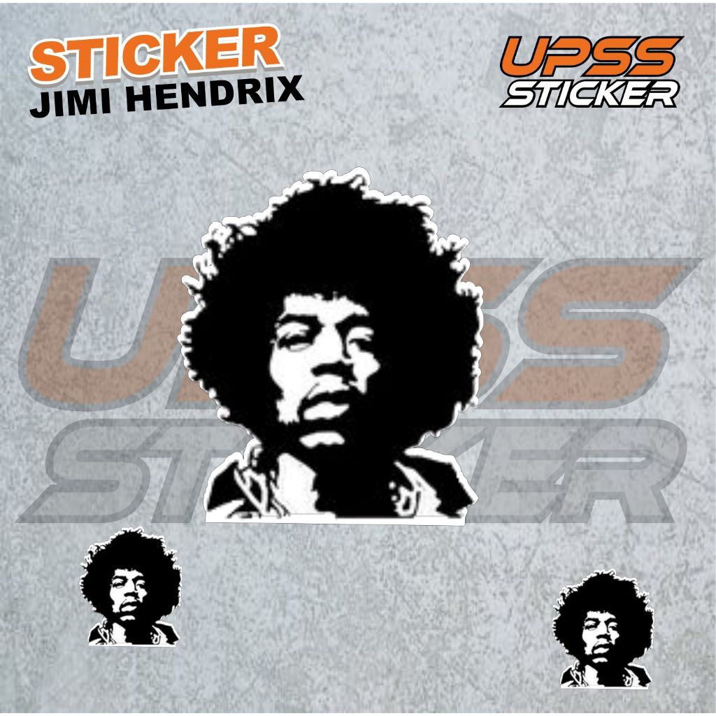 

Stiker Sticker Jimi Hendrix Case Phone Logo Brand Band Aesthetic Journal Clothing Basic Casing Striping Tempel Label Merk Dinding Graftac Vinyl High Quality decal