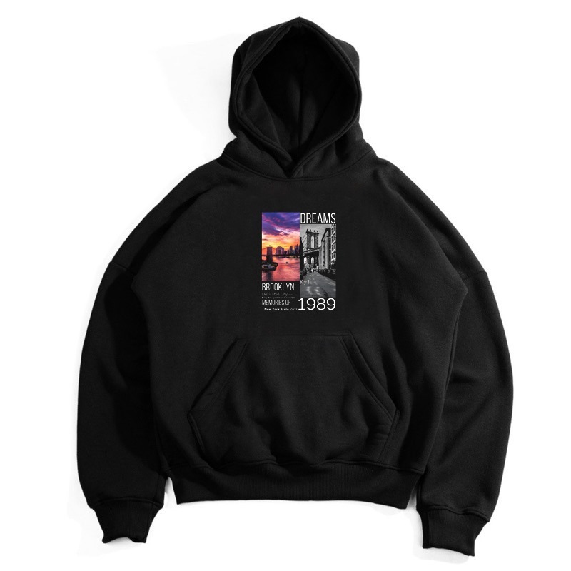 GLGS | HOODIE BOXY OVERSIZE 1989 | FLEECE