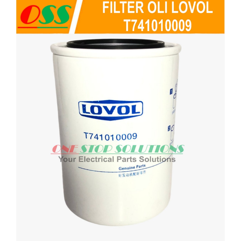 FILTER OLI OIL FILTER T741010009 LOVOL 1004-G12 1006-G14