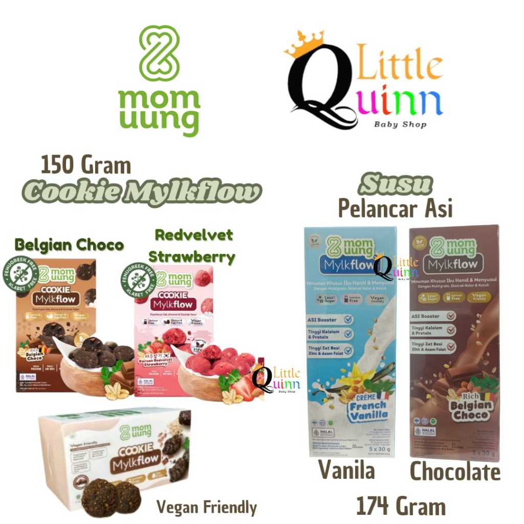 MOM UUNG Cookie Mylkflow / MomUung Susu Asi Booster