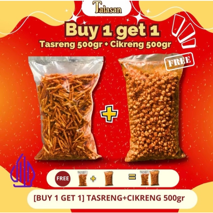 

BUY 1 GET 1 TASRENG 500 GRAM + CIKRENG 500 GRAM
