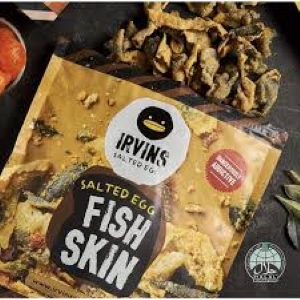 

Ay00! IRVINS SALTED EGG FISH SKIN AND POTATO 210gr (HALAL)