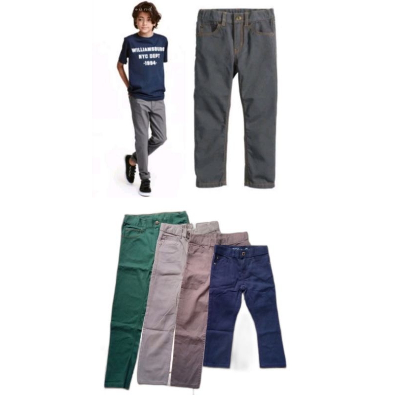 HM celana panjang chinos anak