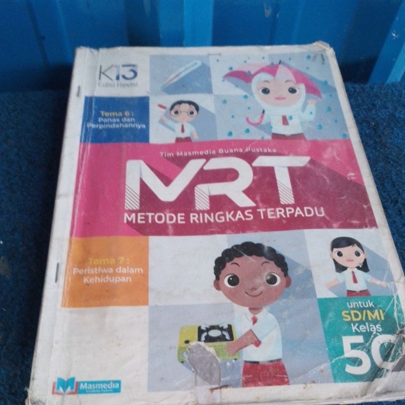 BUKU MRT / METODE RINGKAS TERPADU 5C KELAS 5 SD K13 REVISI