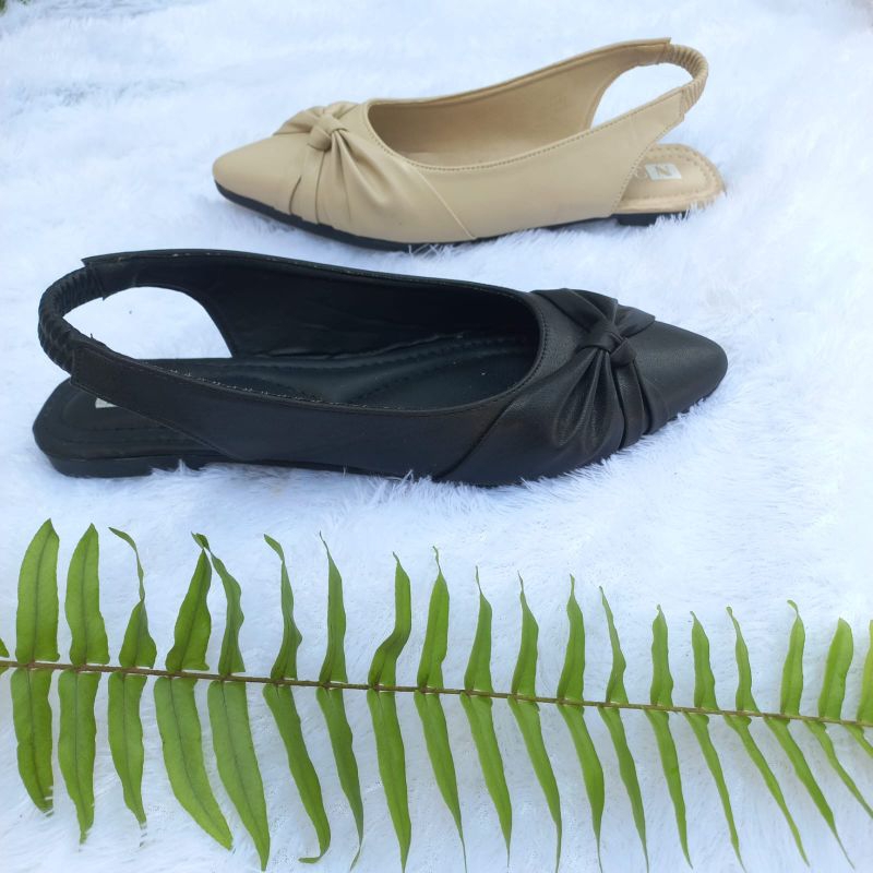 Abilla_flat shoes wanita.tali belakang AN_06
