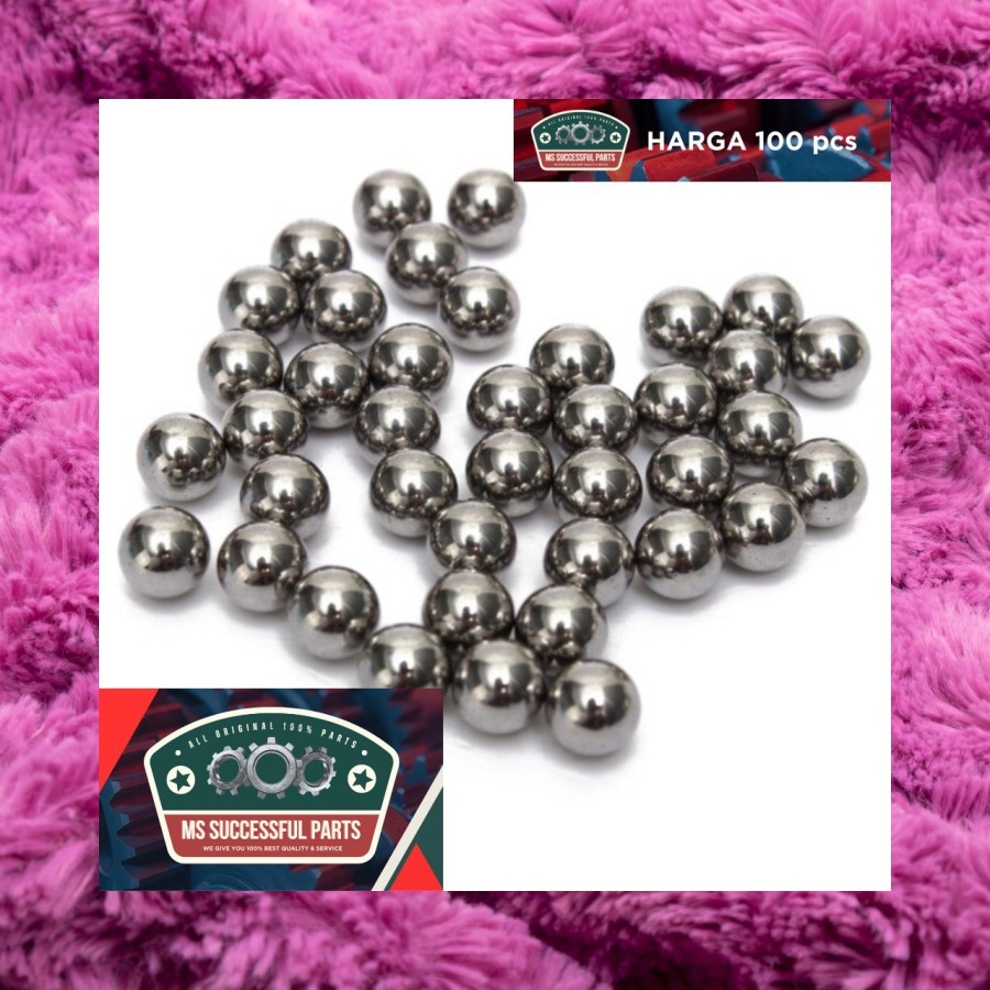 STEEL BALL BEARING 5mm ( isi 100pcs )