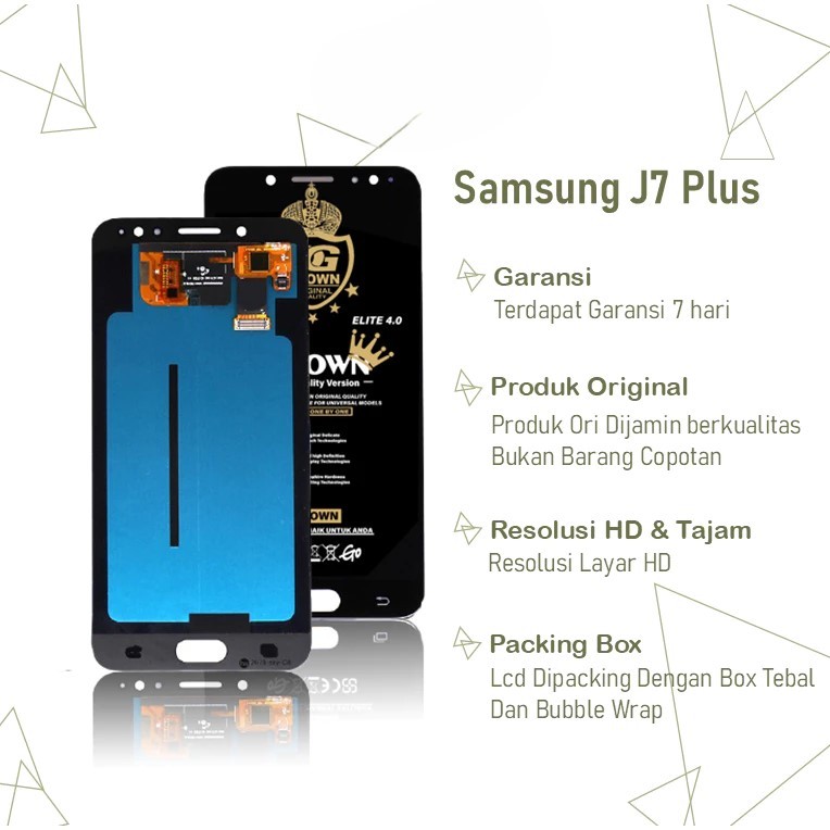 LCD TOUCHSCREEN SAMSUNG GALAXY J7 PLUS C7 2018 C710 C7100 OLED ORIGINAL