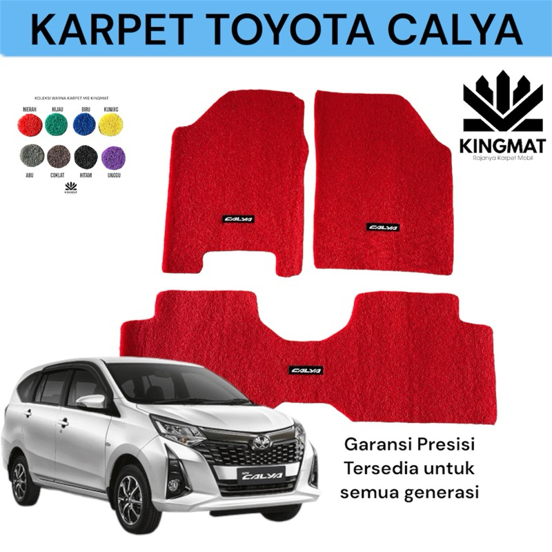 Karpet Mie Calya, 2 baris