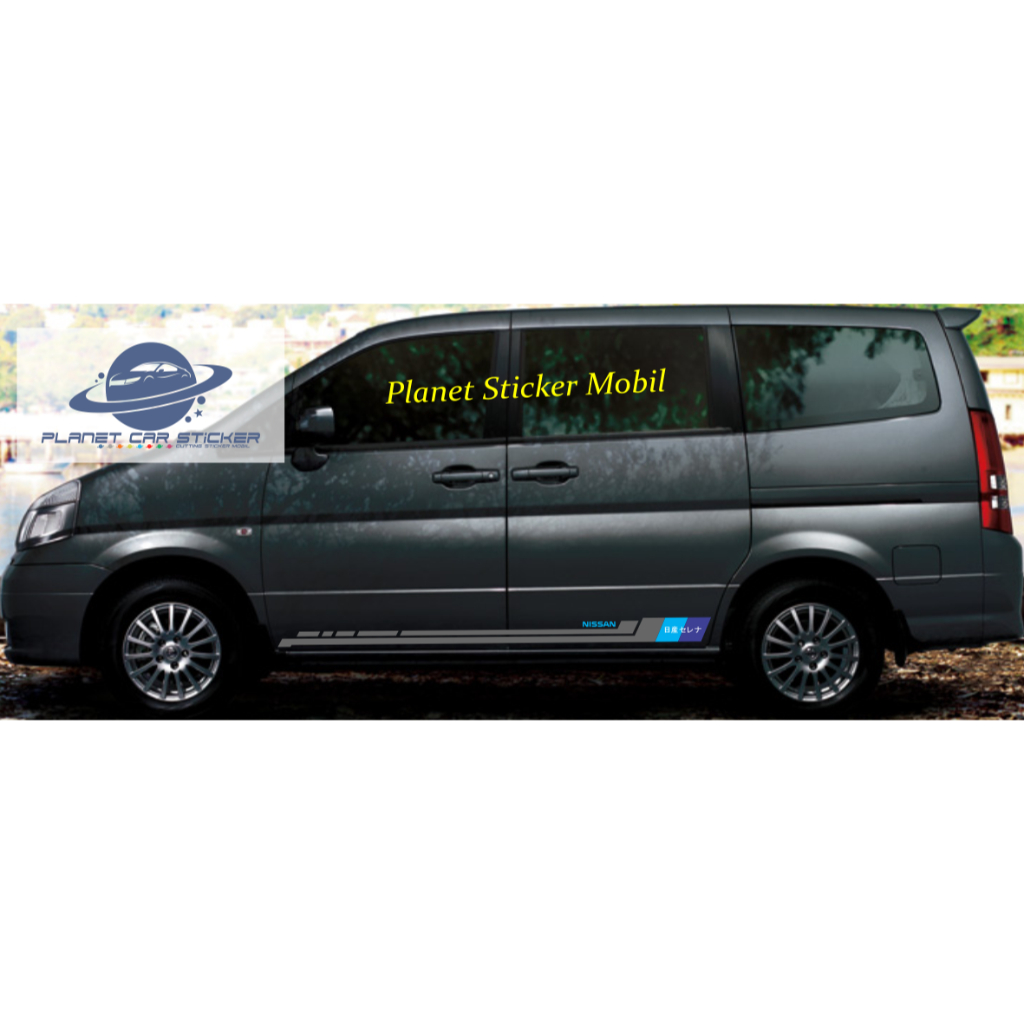 discont sticker serena c24 stiker list body mobil nissan serena c24 kanji jdm stiker list kombinasi 