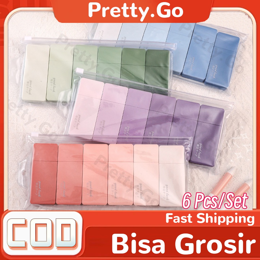 

6Pcs Correction Tape/Tip-Ex Serbaguna/Pita Koreksi Tip Ex Kertas 6in 1