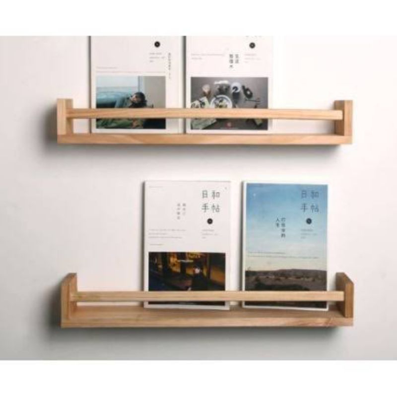 RAK BUKU/ RAK BUKU DINDING / RAK DINDING / RAK KAYU ANAK