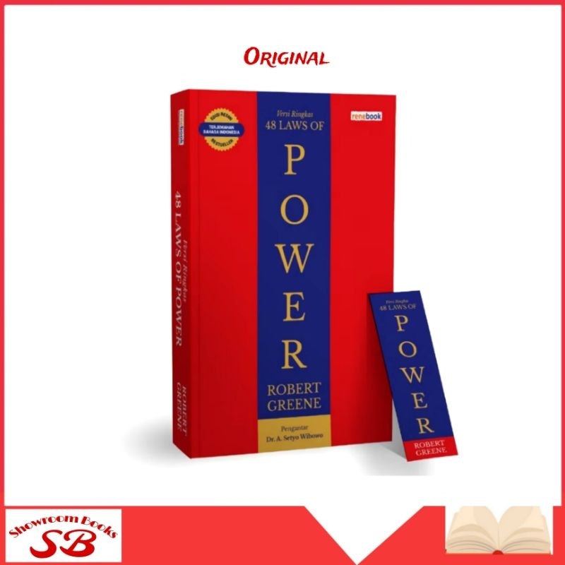 Buku Versi Ringkas 48 Laws of Power Original Bahasa Indonesia - Robert Greene