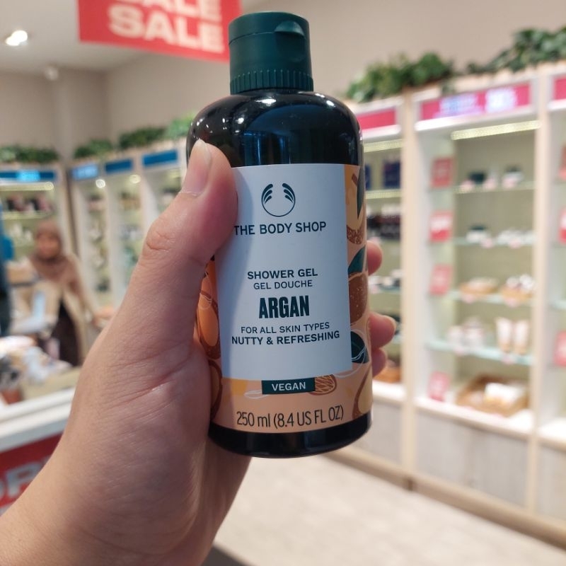 The Body Shop Argan Shower Gel 250ml //Original //Promo