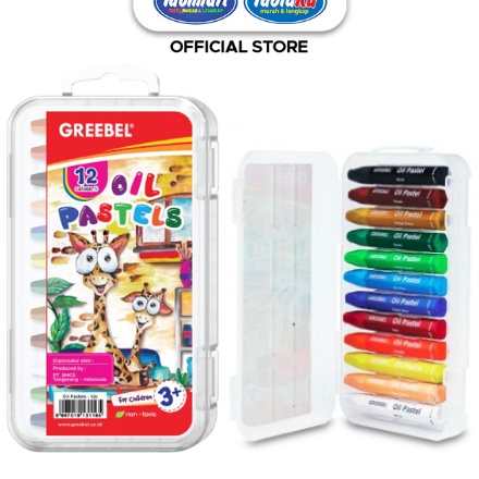 

MANTAP IDOLMART GREEBEL CrayonKrayon Kids Oil Pastel 12 Warna Crayon Greebel