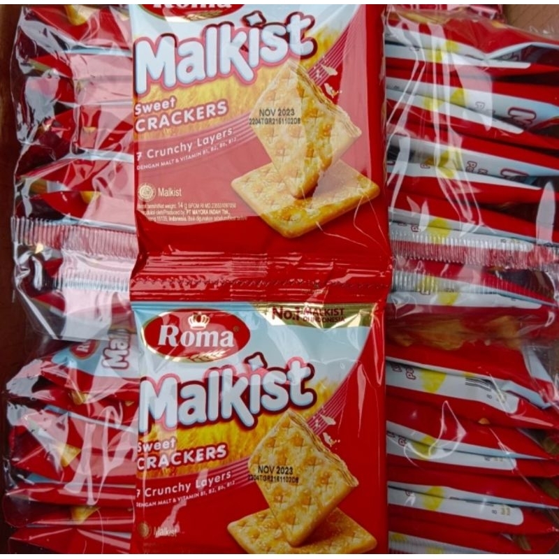 

1 Dus Malkist Kemasan 27gr || Harga Dus Isi 6pack/120 Sachet
