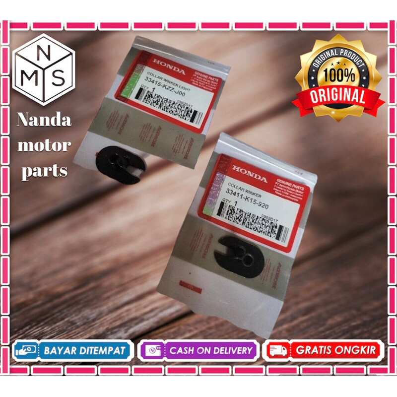 Plat Dudukan Lampu Sein Sen Honda Vario 125 150 160 ESP  ADV 150 160 CRF 250 Rally (KZZ) CB CBR 150 