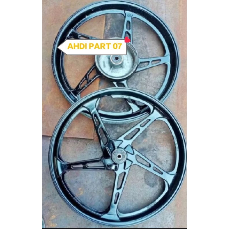 VELG RACING DEPAN BELAKANG JUPITER Z/VEGA R NEW/VEGA ZR/JUPTER MX/DLL/ORIGINAL CABUTAN