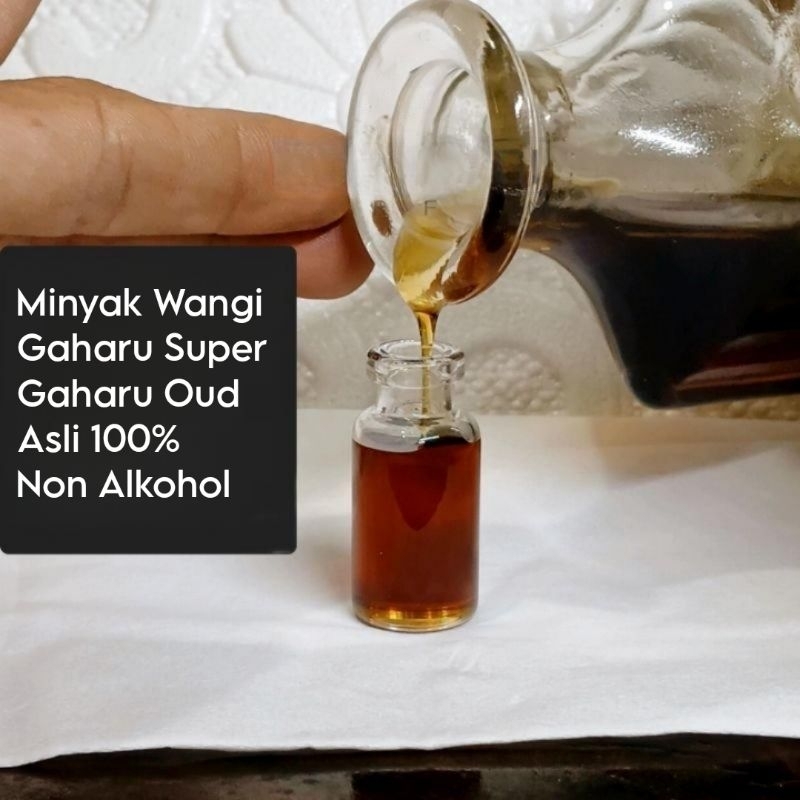 Minyak GAHARU OUD/ GAHARU SUPER Asli 100% Non Alkoh*l