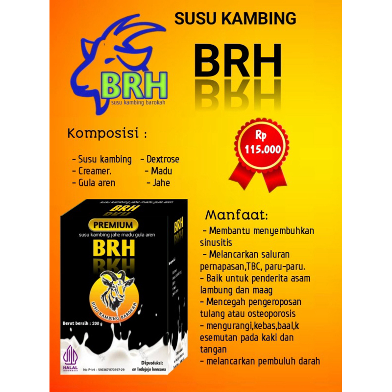 

Susu Kambing BRH