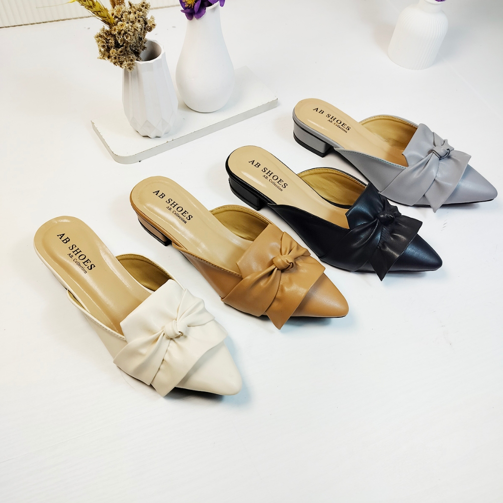 CLARISSA - Sepatu Sandal Wanita Mules 3 cm ED-007