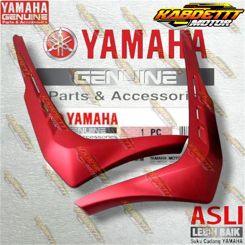 Sayap Bawah Freego Free Go Merah Doff Mat Mole Depan Bawah Original Yamaha B5D-F171M-00-P3 B5D-F171L