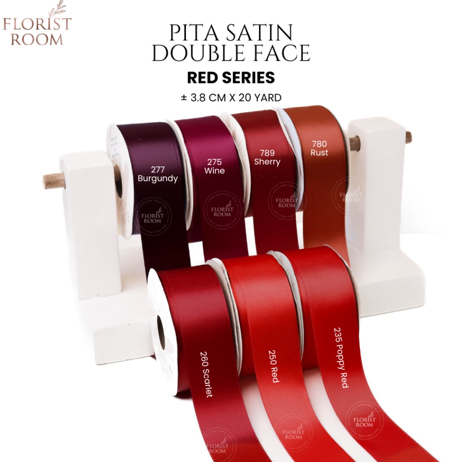 

FLASH SALE Pita Satin Double Face 38cm x 2yard