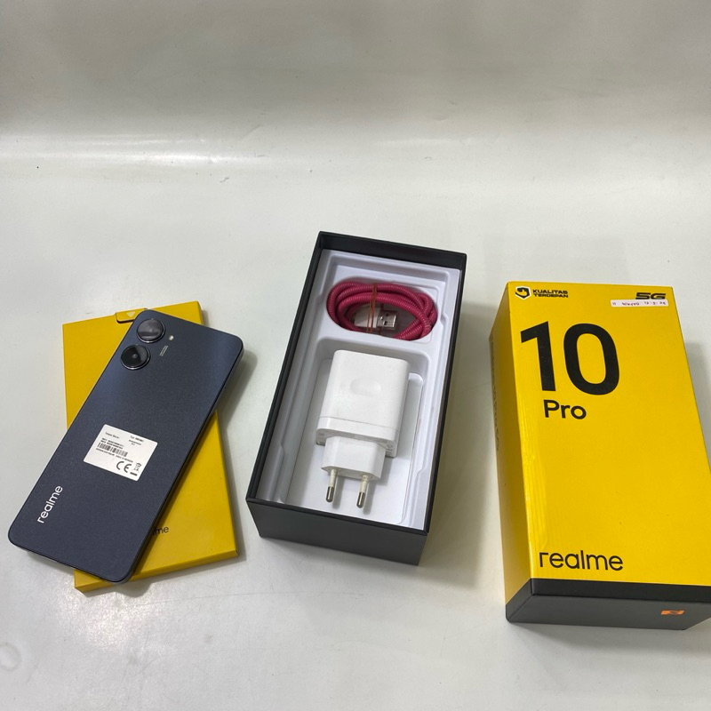 Realme 10 Pro 5G 8/128Gb Second Resmi Original