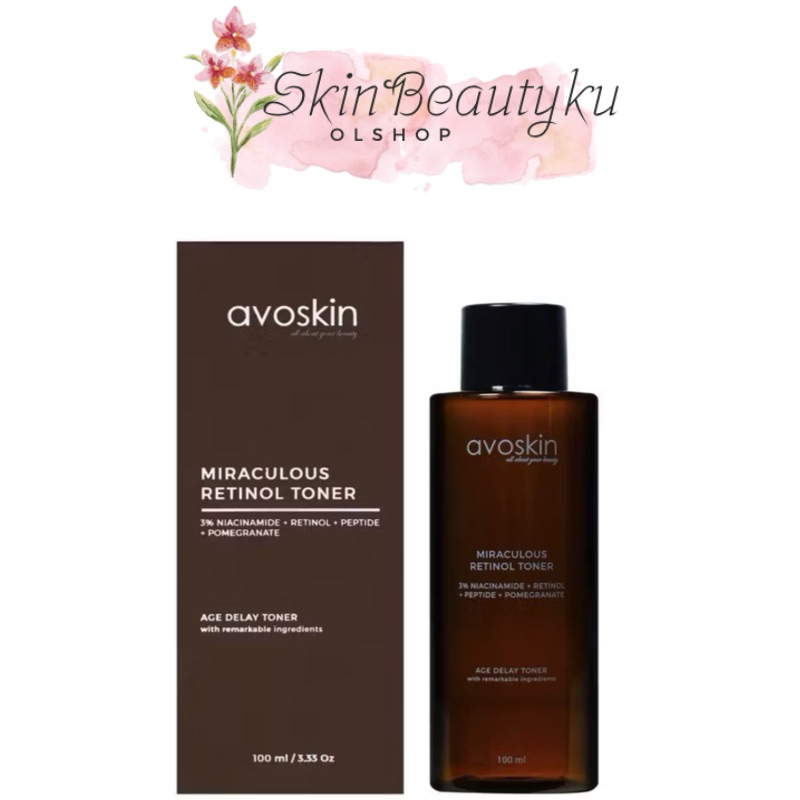 AVOSKIN Miraculous Retinol Toner 100ml Near Expired 06- 2027