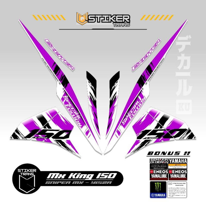 STRIPING MX KING 150 SNIPER/ CO 5 / MXI / Y15ZR / SNIPER MX KING 150 /