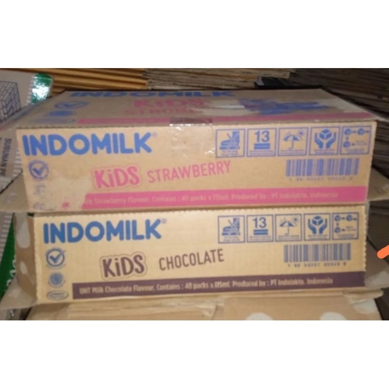 

Kardus bekas Indomilk buka samping 1ply-35.5x20x9.5