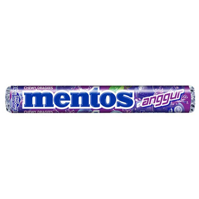 

Mentos Permen Anggur Roll 37 g