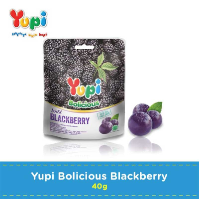 

Yupi Permen Gummy Bolicious Blackberry 40 g