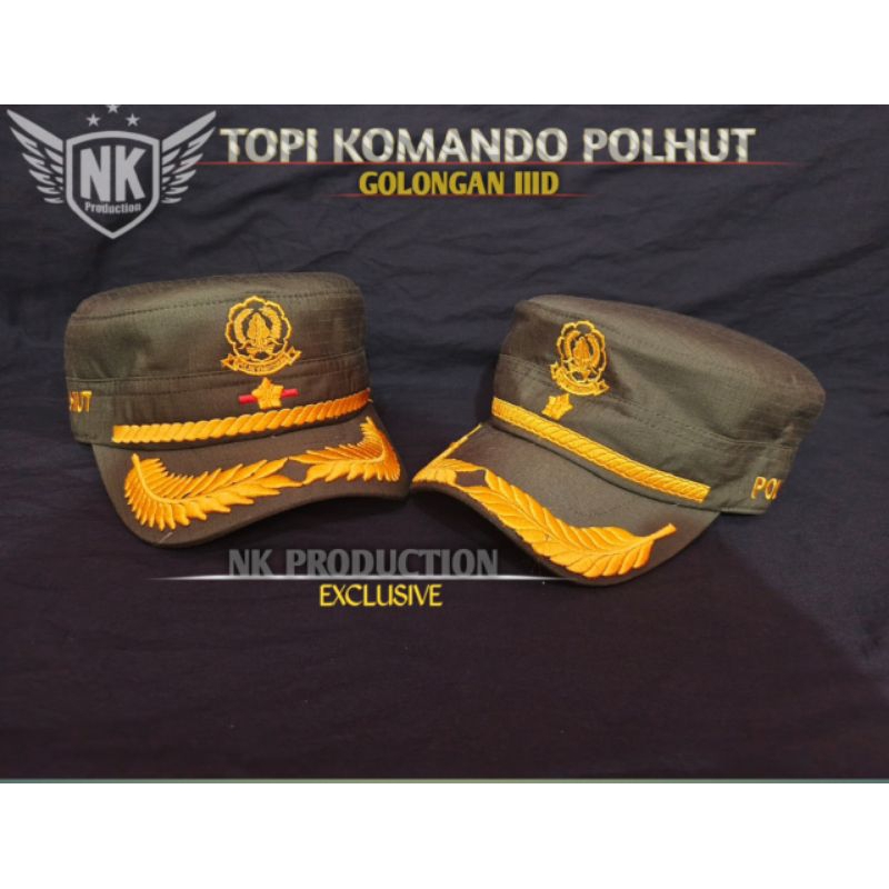 NK PRODUCTION - Topi Polhut Gol 3/Topi Polhut Golongan 3d