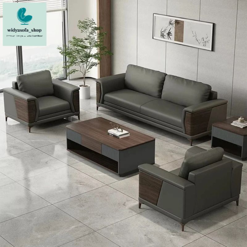 Sofa Ruang Tamu 211 Sofa Kantor Modern Kualitas Bahan Premium