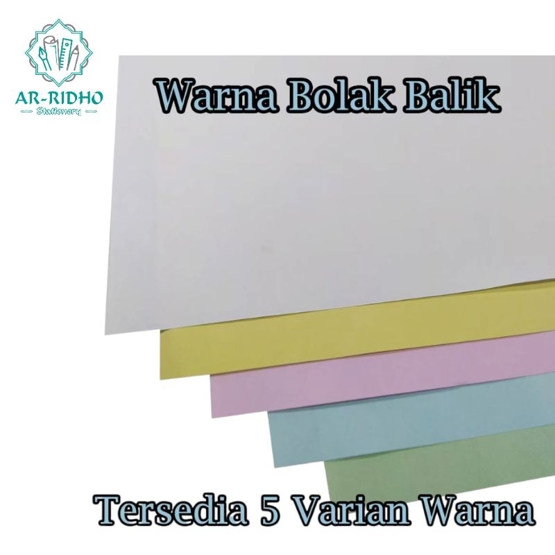 

Kertas NCR Bottom CF (Non Carbon Required) 55gsm