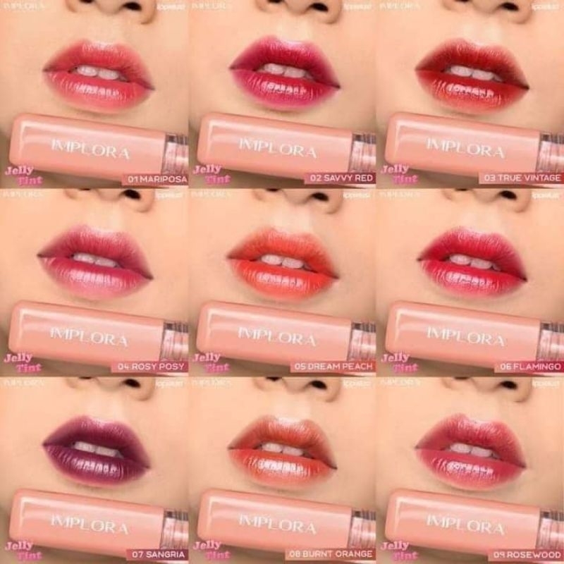 LUSINAN IMPLORA JELLY TINT/LIPTINT IMPLORA
