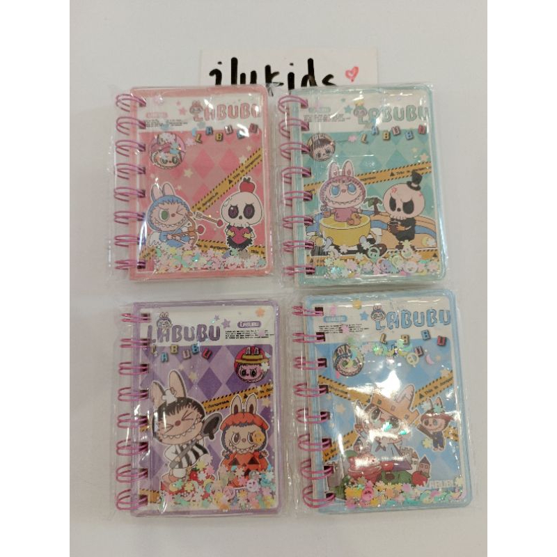 

ilykids notebook memo labubu glitter air