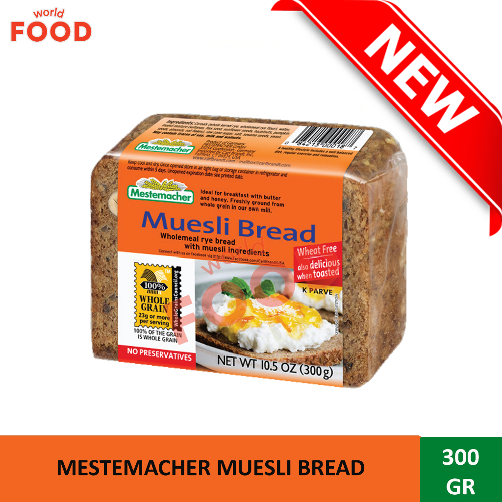 

MESTEMACHER MUESLI BREAD 300GR