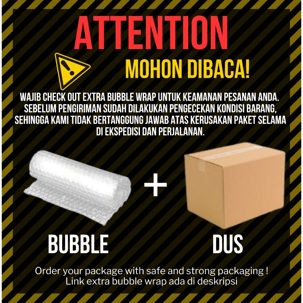 

EXTRA PACKING KARDUS / PACKING TAMBAHAN KARDUS BUBBLE WRAP