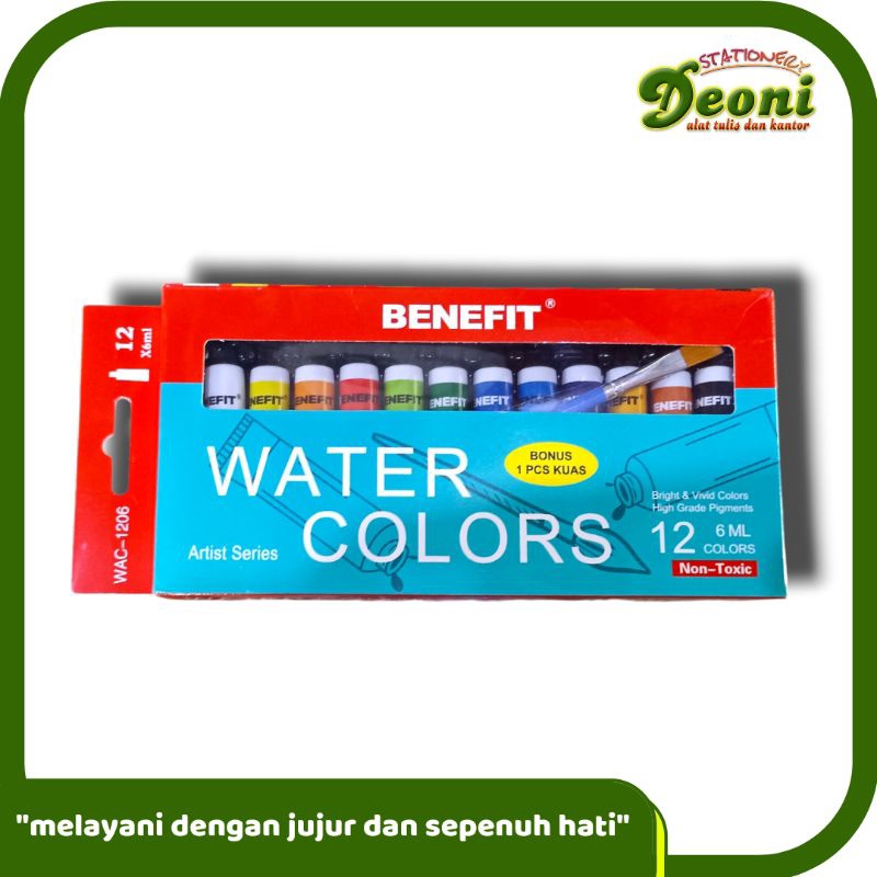 

BENEFIT Cat Water Colour 12 x 6ml Non Toxic WAC-1206